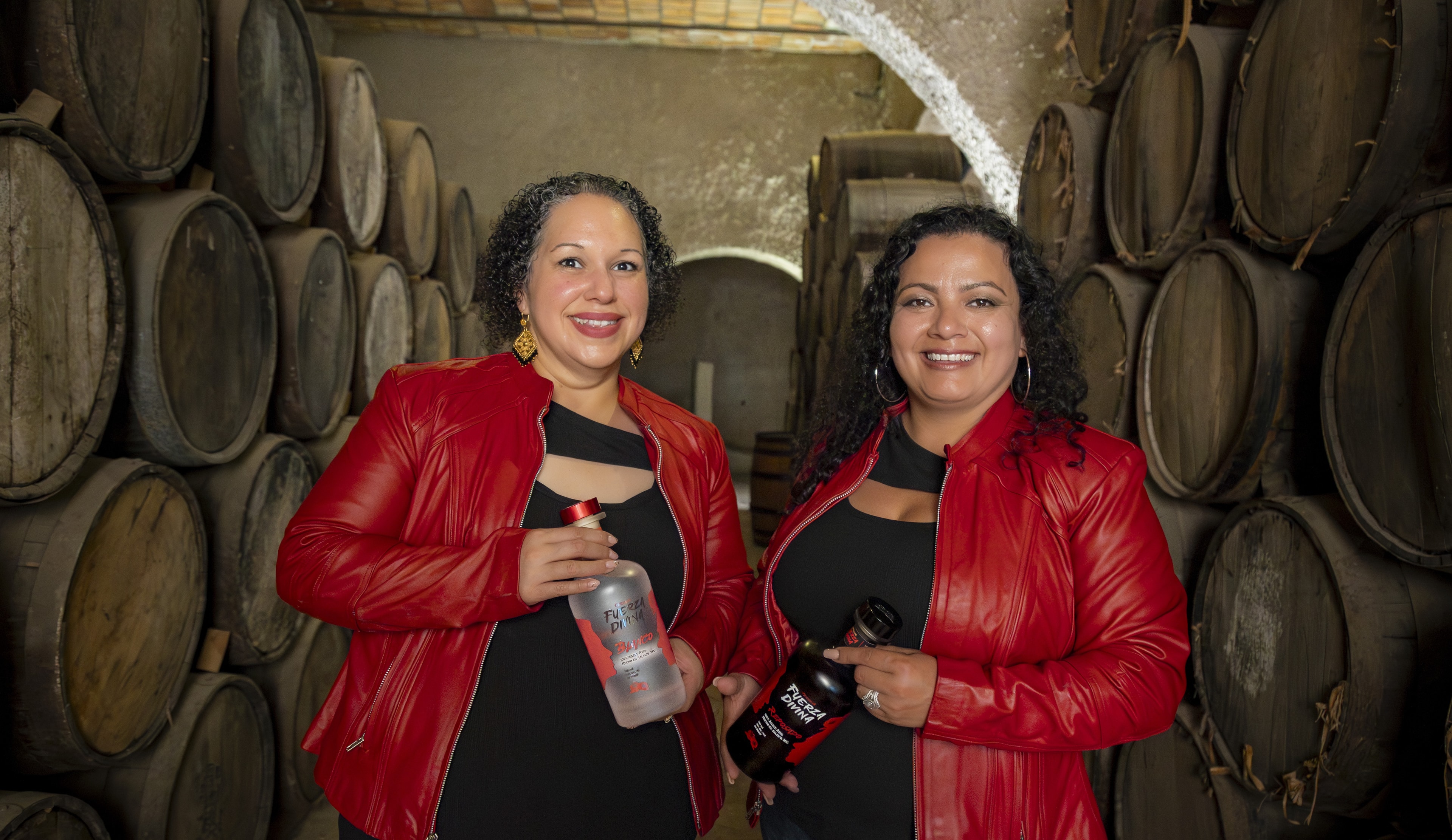 Ana Olson and Angelita Valdez, Co-Founders of Fuerza Divina Tequila